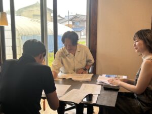 設計士とコーディネーターが、お客様のお話を丁寧にお聞きします。
